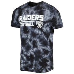 Las Vegas Raiders MSX by Michael Strahan Recovery Tie-Dye T-Shirt - Black cheap
