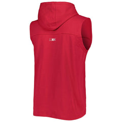 Arizona Cardinals MSX by Michael Strahan Relay Sleeveless Pullover Hoodie - Cardinal cheap