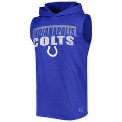 Indianapolis Colts MSX by Michael Strahan Relay Sleeveless Pullover Hoodie - Royal cheap