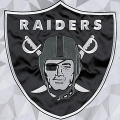 Las Vegas Raiders Starter Thursday Night Gridiron Raglan Half-Zip Hooded Jacket - White/Black outlet