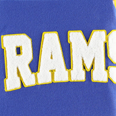 Los Angeles Rams Tommy Hilfiger Alex Long Sleeve Hoodie T-Shirt - Royal/White on sale