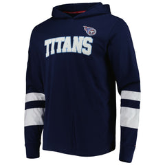 Tennessee Titans Tommy Hilfiger Alex Long Sleeve Hoodie T-Shirt - Navy/White outlet