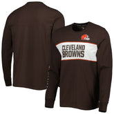 Cleveland Browns Tommy Hilfiger Peter Team Long Sleeve T-Shirt - Brown cheap