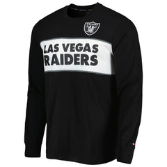 Las Vegas Raiders Tommy Hilfiger Peter Team Long Sleeve T-Shirt - Black on sale
