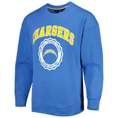 Los Angeles Chargers Tommy Hilfiger Ronald Crew Sweatshirt - Powder Blue on sale