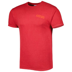 San Francisco 49ers '47 Fast Track Tonal Highlight T-Shirt - Scarlet outlet
