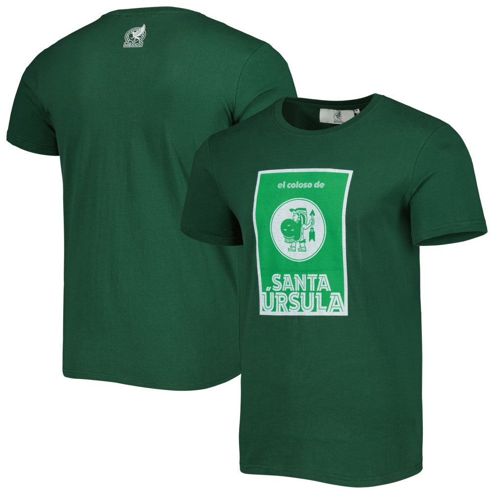 Mexico National Team Santa Ursula T-Shirt - Green on sale