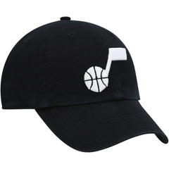 Utah Jazz '47 Core Logo Clean Up Adjustable Hat - Black on sale