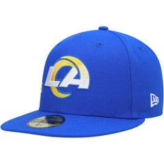 Los Angeles Rams New Era Stateview 59FIFTY Fitted Hat - Royal on sale
