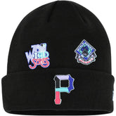Pittsburgh Pirates Polar Lights Cuffed Knit Hat Black