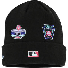 Pittsburgh Pirates Polar Lights Cuffed Knit Hat Black