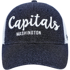 Washington Capitals '47 Women's Encore MVP Trucker Snapback Hat - Navy/White Hats