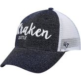 Seattle Kraken '47 Women's Encore MVP Trucker Snapback Hat - Navy/ Hats