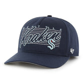 Seattle Kraken '47 Marquee Hitch Snapback Hat - Deep Sea Blue Hats