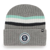 Seattle Kraken '47 Highline Cuffed Knit Hat - Charcoal Hats