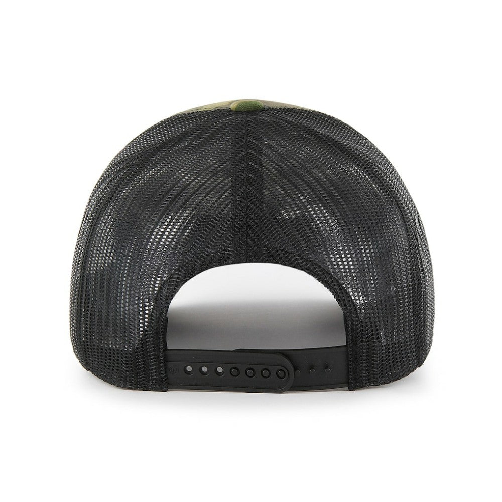 Seattle Kraken '47 Trucker Snapback Hat - Camo/Black Hats