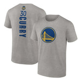 Stephen Curry Golden State Warriors Playmaker Name & Number T-Shirt sale - Heathered Gray for sale