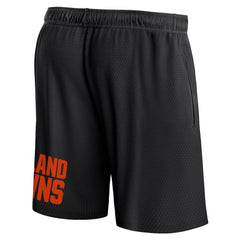 Cleveland Browns Clincher Shorts - Black sale