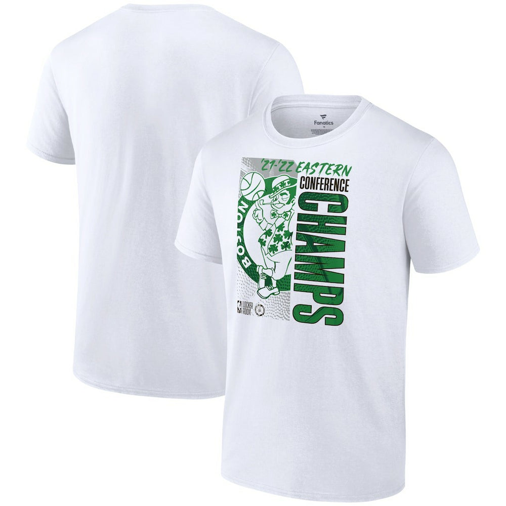 Boston Celtics 2022 Eastern Conference Champions Locker Room T-Shirt - White cheap