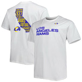 Los Angeles Rams Big & Tall Hometown Collection Hot Shot T-Shirt - White outlet