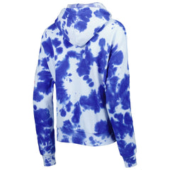 New England Patriots New Era Women's Cloud Dye Fleece Pullover Hoodie - Royal for sale
