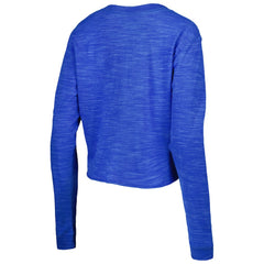 Los Angeles Rams New Era Women's Crop Long Sleeve T-Shirt - Royal for sale