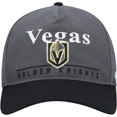 Vegas Golden Knights '47 Super Hitch Adjustable Snapback Hat - Charcoal/Black Hats