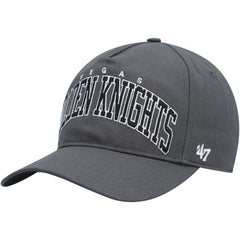 Vegas Golden Knights '47 Block Arch Hitch Snapback Hat - Charcoal Hats