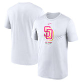 San Diego Padres City Connect Logo T-Shirt White