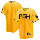 Pittsburgh Pirates City Connect Replica Jersey Gold