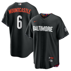 Ryan Mountcastle Baltimore Orioles City Connect Replica Player Jersey Black