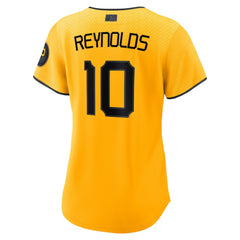 Bryan Reynolds Pittsburgh Pirates Women's City Connect Replica Player Jersey Gold