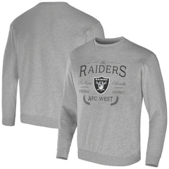 Las Vegas Raiders NFL x Darius Rucker Collection Pullover Sweatshirt - Heather Gray discount