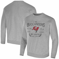 Tampa Bay Buccaneers NFL x Darius Rucker Collection Pullover Sweatshirt - Heather Gray sale