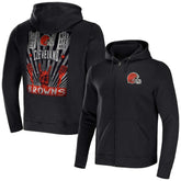 Cleveland Browns NFL x Darius Rucker Collection Rocker Full-Zip Hoodie - Black discount
