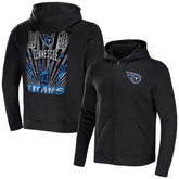 Tennessee Titans NFL x Darius Rucker Collection Rocker Full-Zip Hoodie - Black for sale
