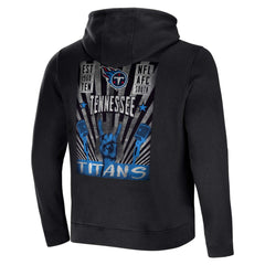 Tennessee Titans NFL x Darius Rucker Collection Rocker Full-Zip Hoodie - Black for sale