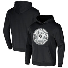 Las Vegas Raiders NFL x Darius Rucker Collection Washed Pullover Hoodie - Black outlet