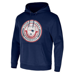 New England Patriots NFL x Darius Rucker Collection Washed Pullover Hoodie - Navy online