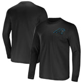Carolina Panthers NFL x Darius Rucker Collection Team Long Sleeve Pocket T-Shirt - Black sale