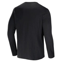 Las Vegas Raiders NFL x Darius Rucker Collection Slub Jersey Henley Long Sleeve T-Shirt - Black online