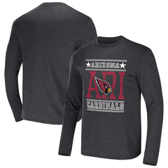 Arizona Cardinals NFL x Darius Rucker Collection Long Sleeve T-Shirt - Heathered Charcoal for sale