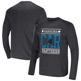 Carolina Panthers NFL x Darius Rucker Collection Long Sleeve T-Shirt - Heathered Charcoal discount