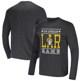Los Angeles Rams NFL x Darius Rucker Collection Long Sleeve T-Shirt - Heathered Charcoal discount
