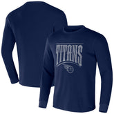 Tennessee Titans NFL x Darius Rucker Collection Long Sleeve Thermal T-Shirt - Navy discount