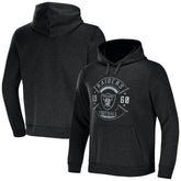 Las Vegas Raiders NFL x Darius Rucker Collection Radar Pullover Hoodie - Heather Charcoal discount