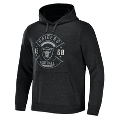 Las Vegas Raiders NFL x Darius Rucker Collection Radar Pullover Hoodie - Heather Charcoal discount