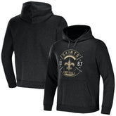 New Orleans Saints NFL x Darius Rucker Collection Radar Pullover Hoodie - Heather Charcoal sale