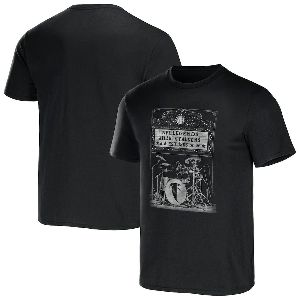 Atlanta Falcons NFL x Darius Rucker Collection Band T-Shirt - Black online