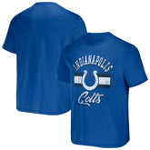 Indianapolis Colts NFL x Darius Rucker Collection Stripe T-Shirt - Royal for sale